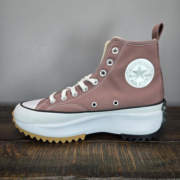 NEW Converse Run Star Hike Platform Womens Size 8.5 Shoes Canvas High A00852C - Picture 6 of 13